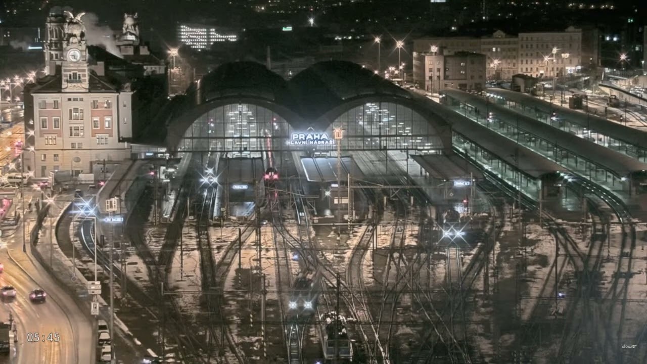 Hlášení Praha hlavní nádraží - 10.12.2023 1/2 [INISS 2]