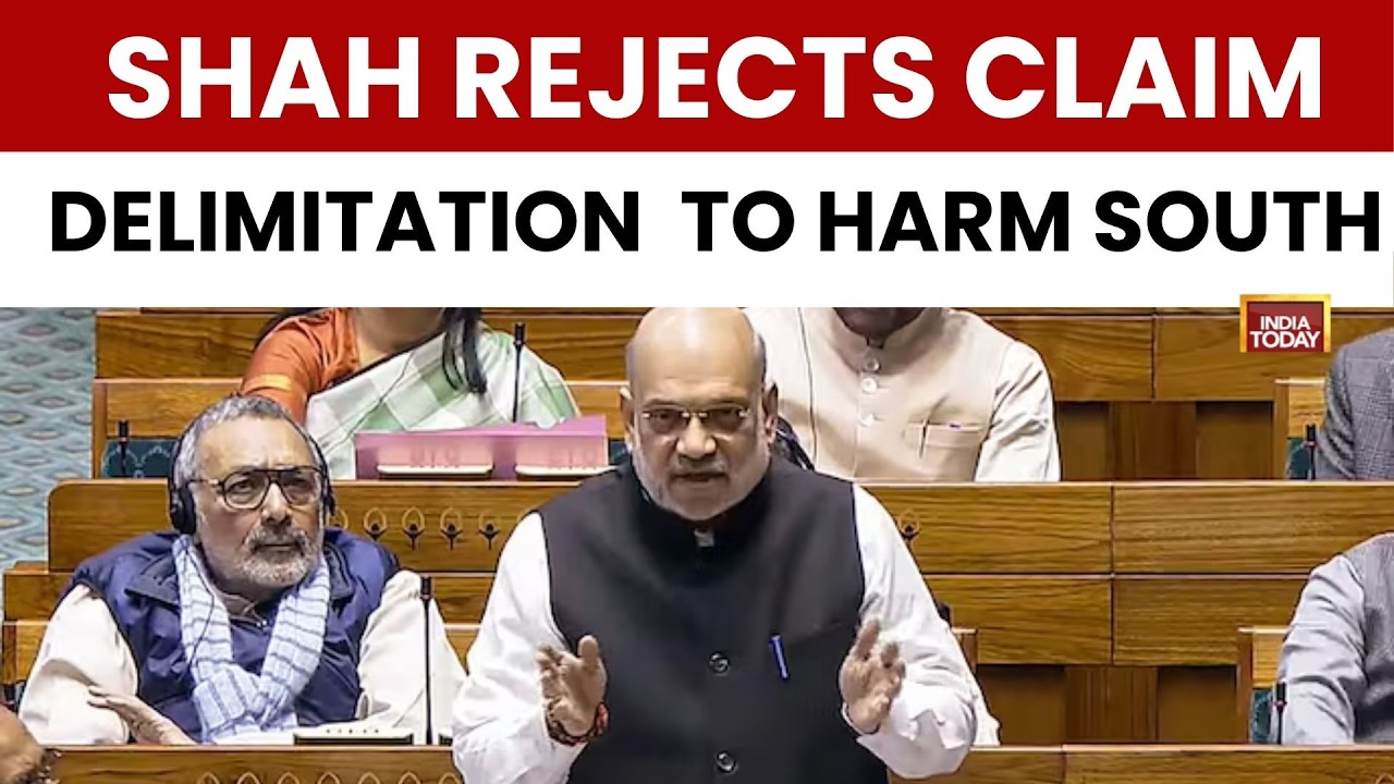Delimitation: Amit Shah Says South&rsquo;s Share Will Rise After Delimitation Bills | Lok Sabha