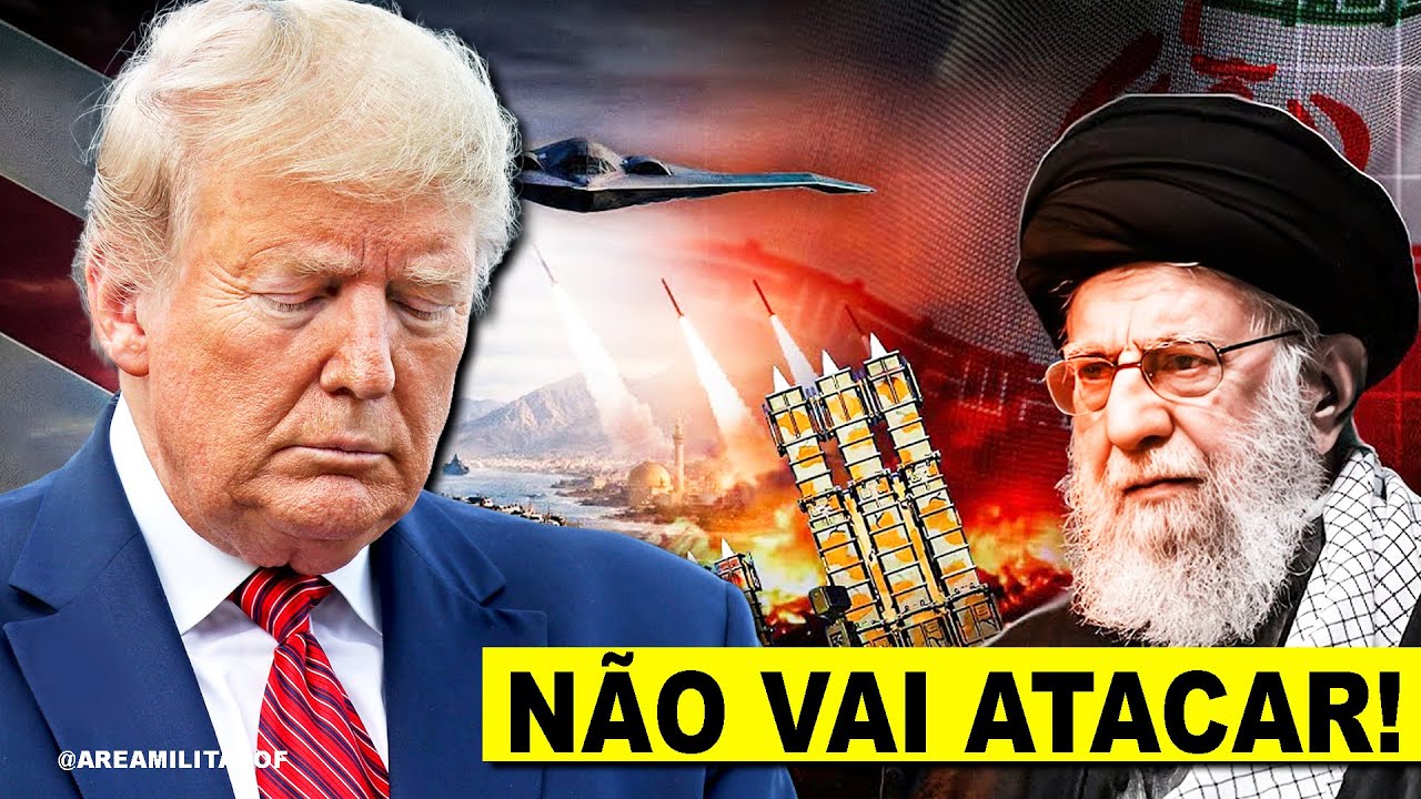URGENTE!! ATAQUE dos EUA contra o Irã NÃO VAI ACONTECER agora, revelam autoridades americanas