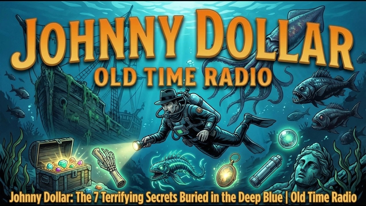 Johnny Dollar: The 7 Terrifying Secrets Buried in the Deep Blue | Old Time Radio