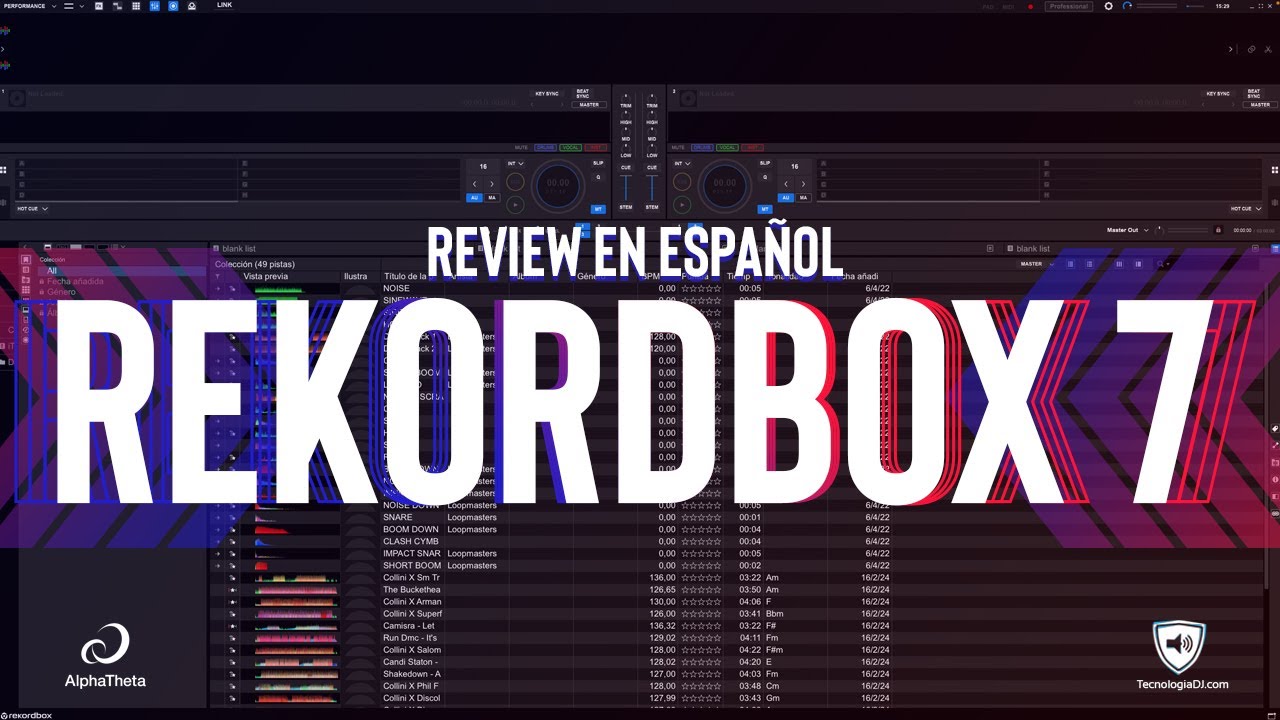 Review Rekordbox 7 español