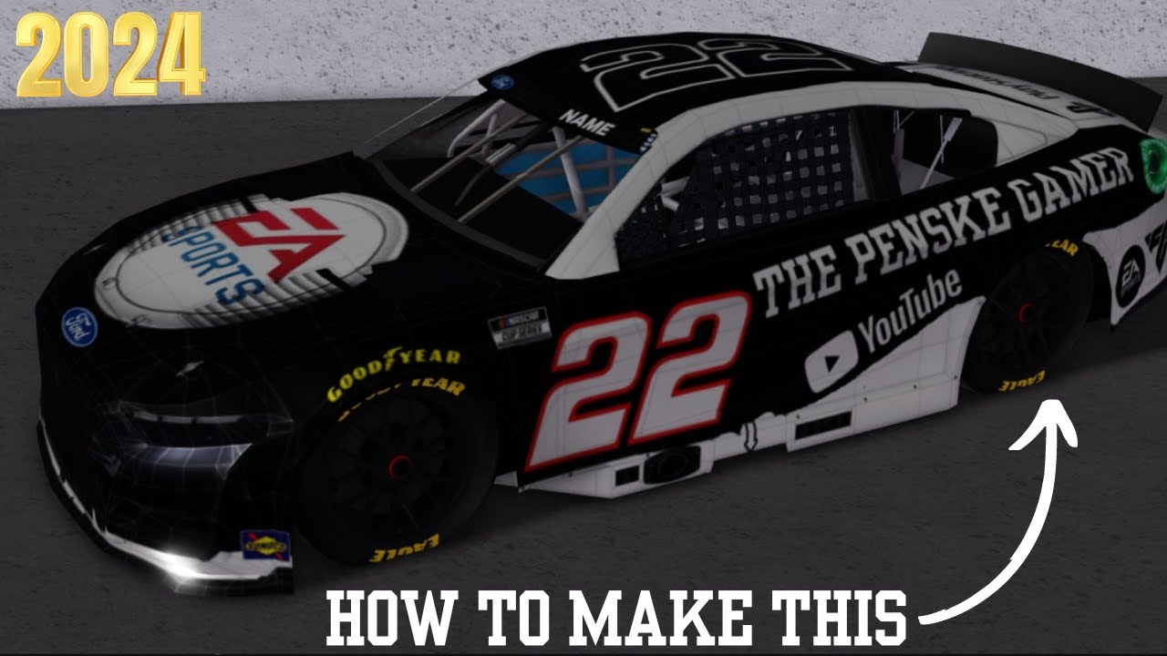 How to make NASCAR schemes for Roblox in 2024