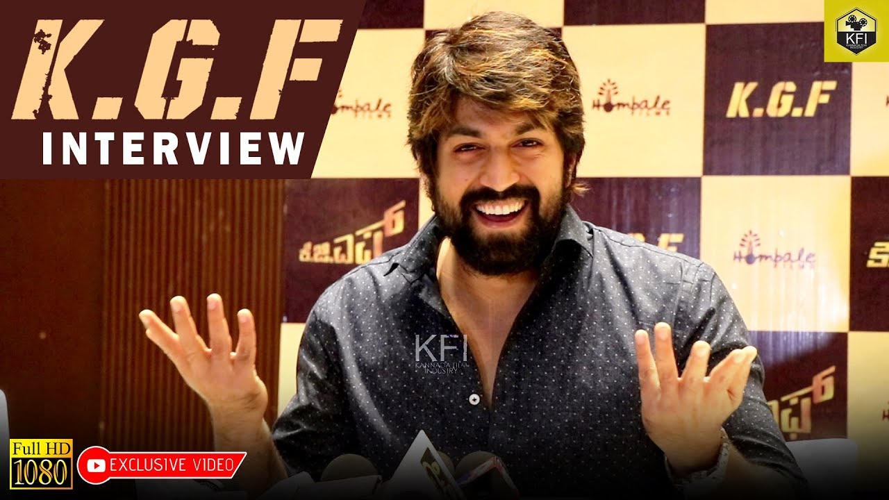 ROCKING STAR YASH KGF MOVIE INTERVIEW FULL | KGF PRESS MEET | KGF KANNADA MOVIE | #YASH | #KGFMOVIE