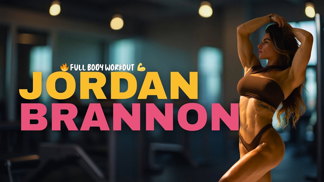 🔥 30 Min Full Body Workout at Home | IFBB Bikini Pro Jordan Brannon Training 💪
