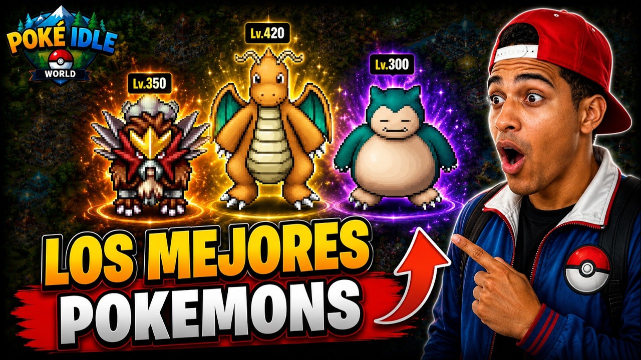 🔥COMO CONSEGUIR EL POKEMONS MAS PODEROSO EN POKE IDLE WORLD