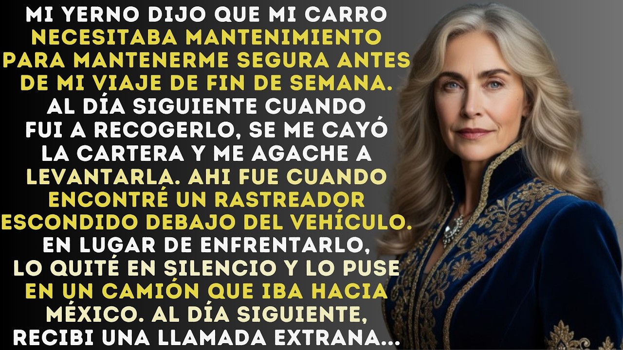 Encontré Un Rastreador Debajo De Mi Coche… Así Que Lo Puse En Un Camión Que Iba A México…