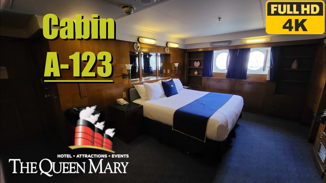Exploring Cabin A-123 - RMS Queen Mary