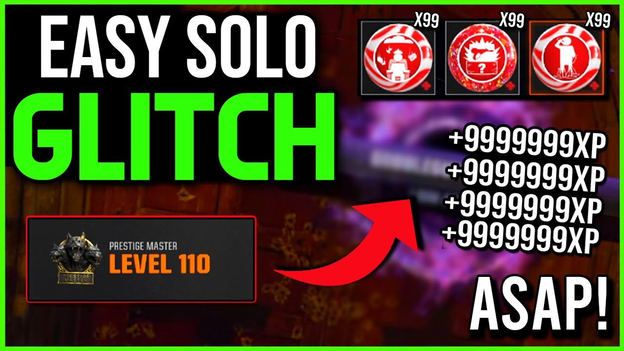 Solo Unlimited XP Glitch On Black Ops 6 Unlock Everything GobbleGums BO6 Zombies Glitches!