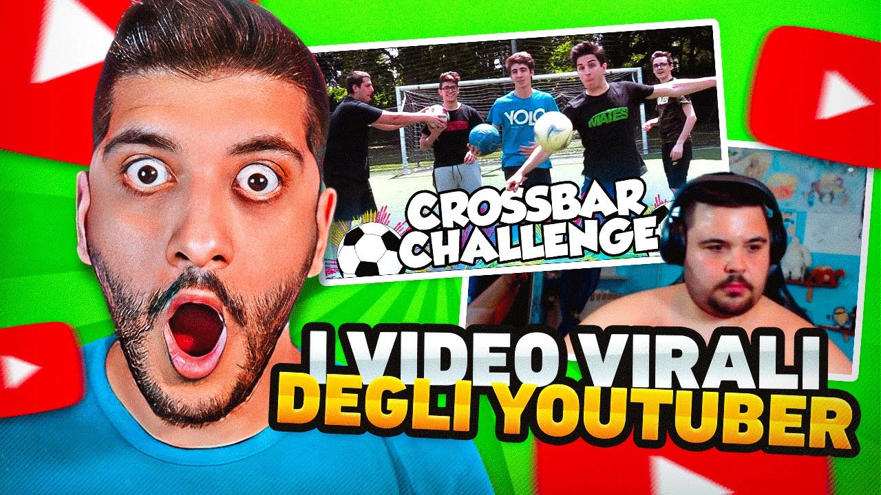 REACTION ai VIDEO pi&ugrave; VIRALI degli YOUTUBERS!!