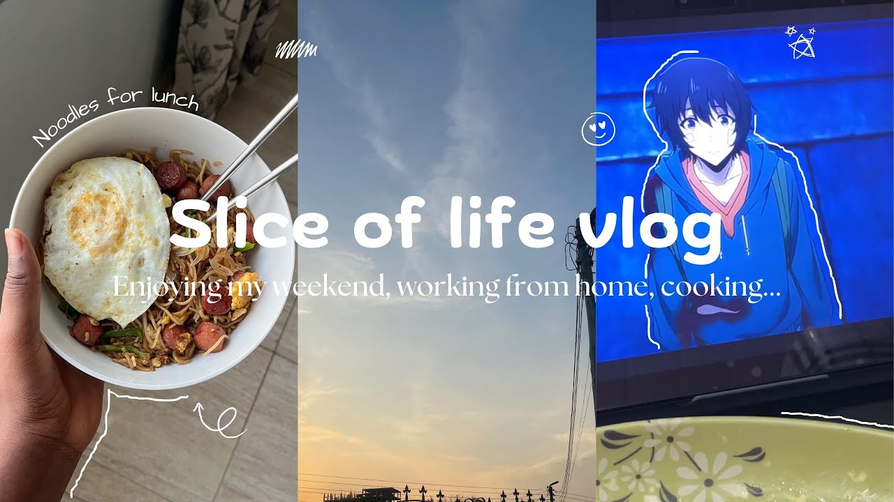 Slice of life vlog 📺🍜 | Working from home, cooking & enjoying my time, slow living