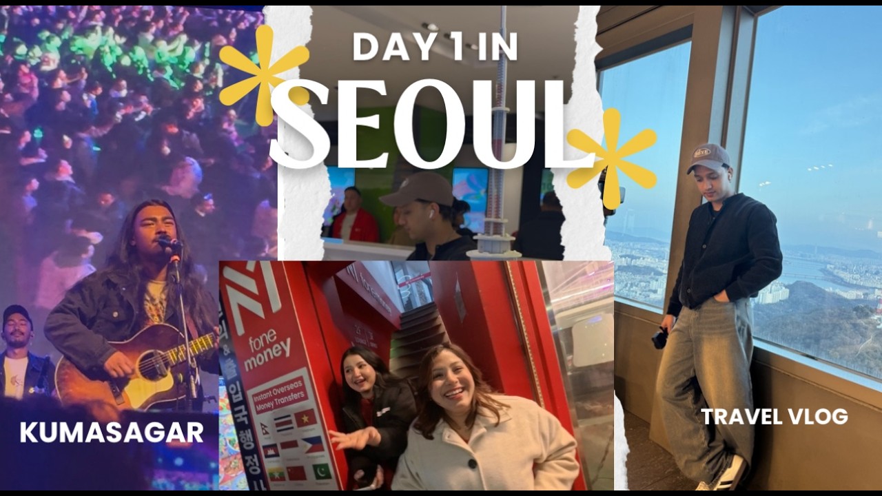 Day 1 in Seoul. oh god, concert jada yesto bhayo😮