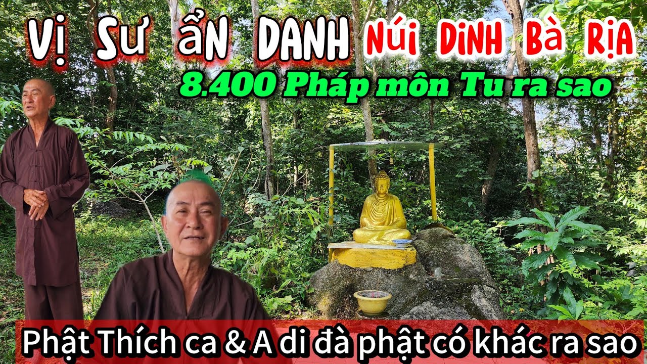vị sư ẩn danh núi Dinh Bà Rịa chia sẻ 8400 Pháp Môn Tu Rất hay và bổ ích