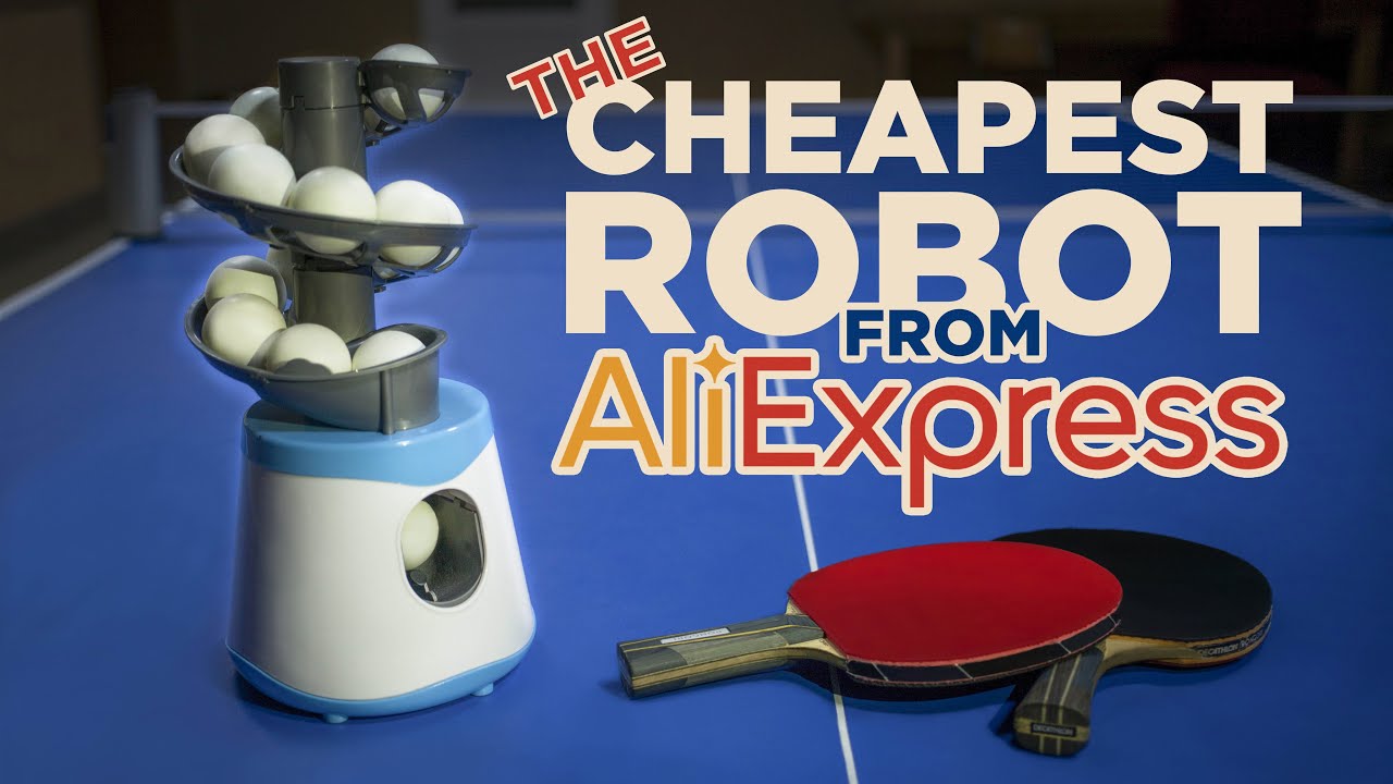 Ping Pong — самый дешёвый робот на AliExpress | Робот для настольного тенниса