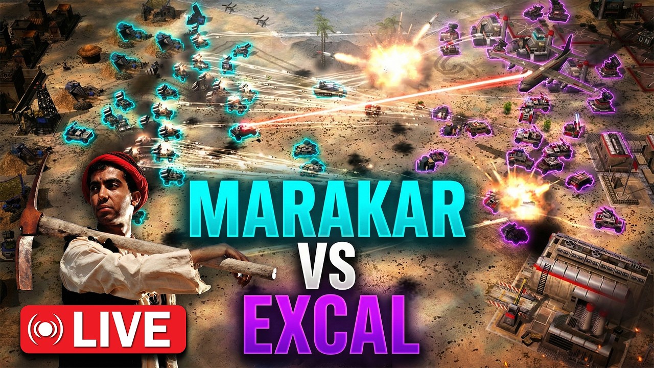 LIVE 🔴 ExCaL vs Marakar | Generals Online