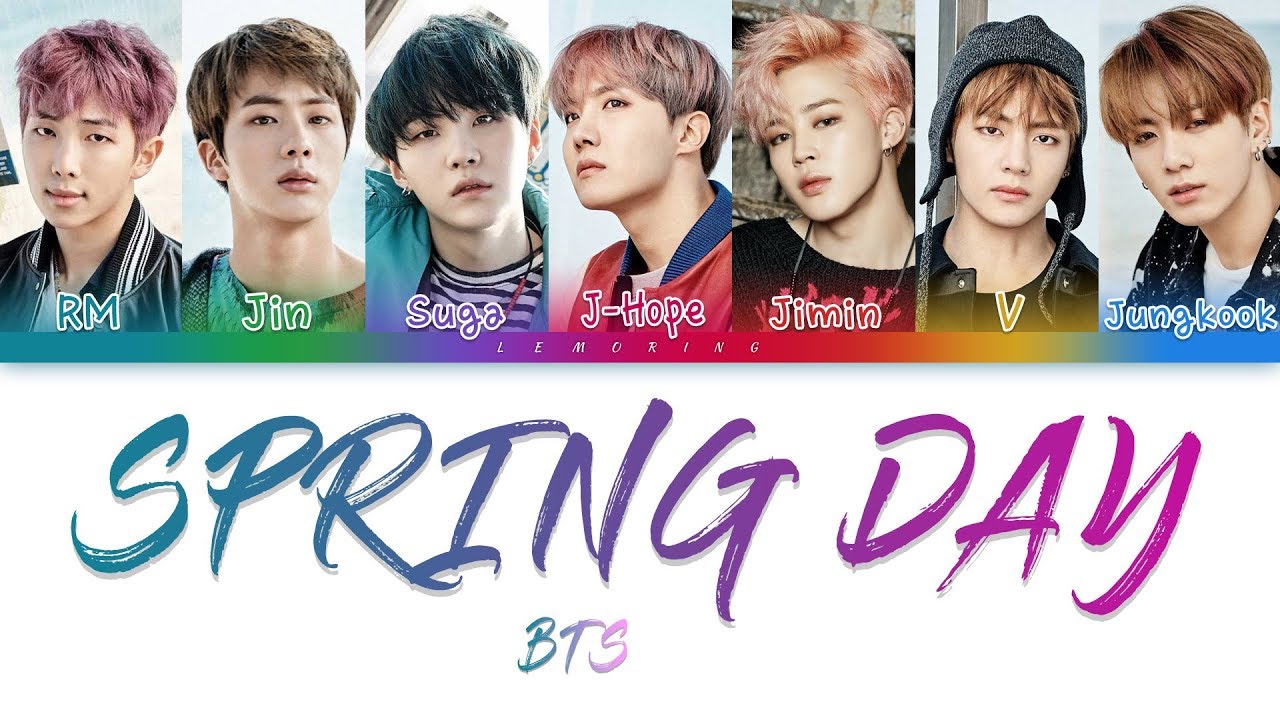 BTS (방탄소년단) - Spring Day (봄날) [Color Coded Lyrics/Han/Rom/Eng]