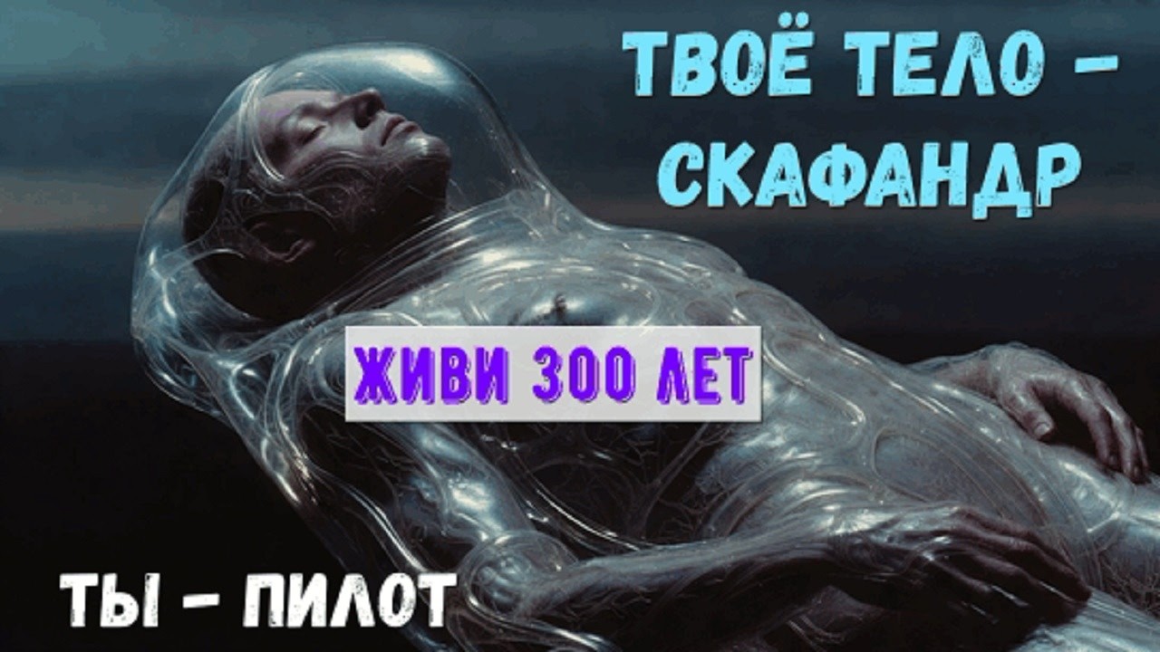 Твое тело — это БИОСКАФ: Секретная инструкция по долголетию до 300 лет!