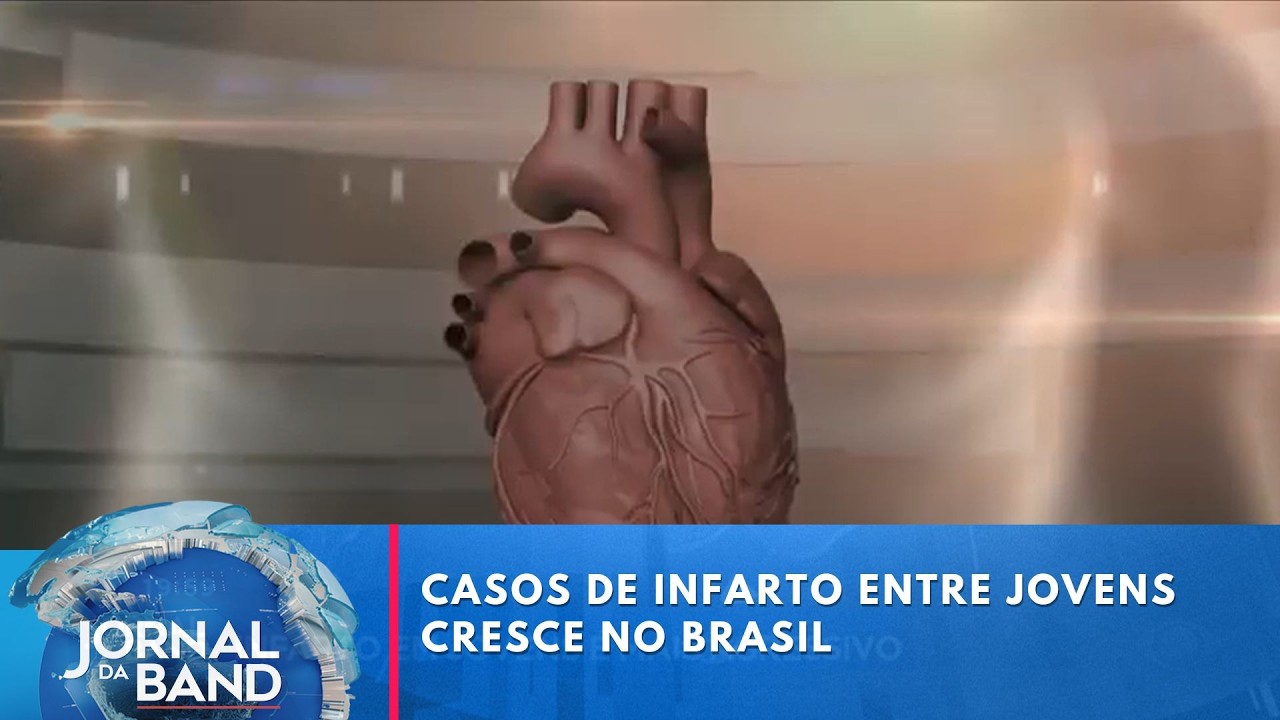 Crescem os casos de infarto em jovens no Brasil | Jornal da Band