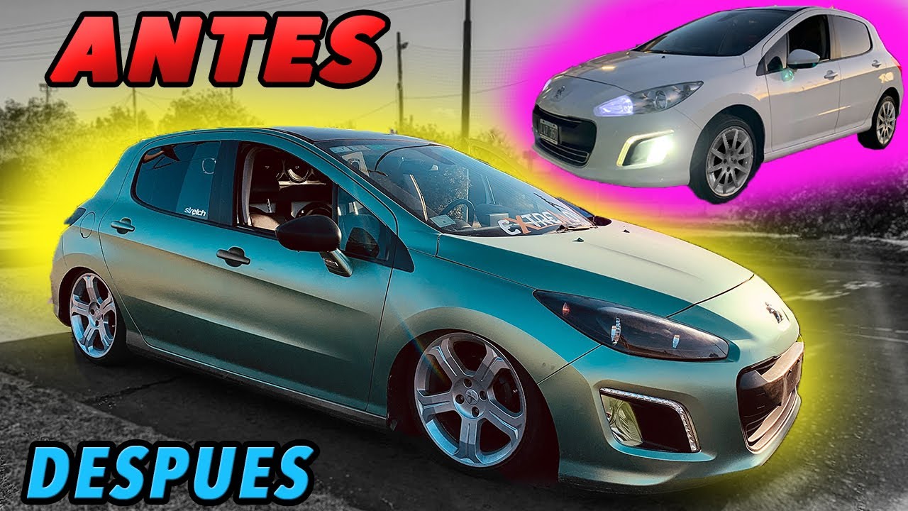 COMO MODIFICAR un PEUGEOT 308 en 13 MINUTOS l Lucas Ramirez