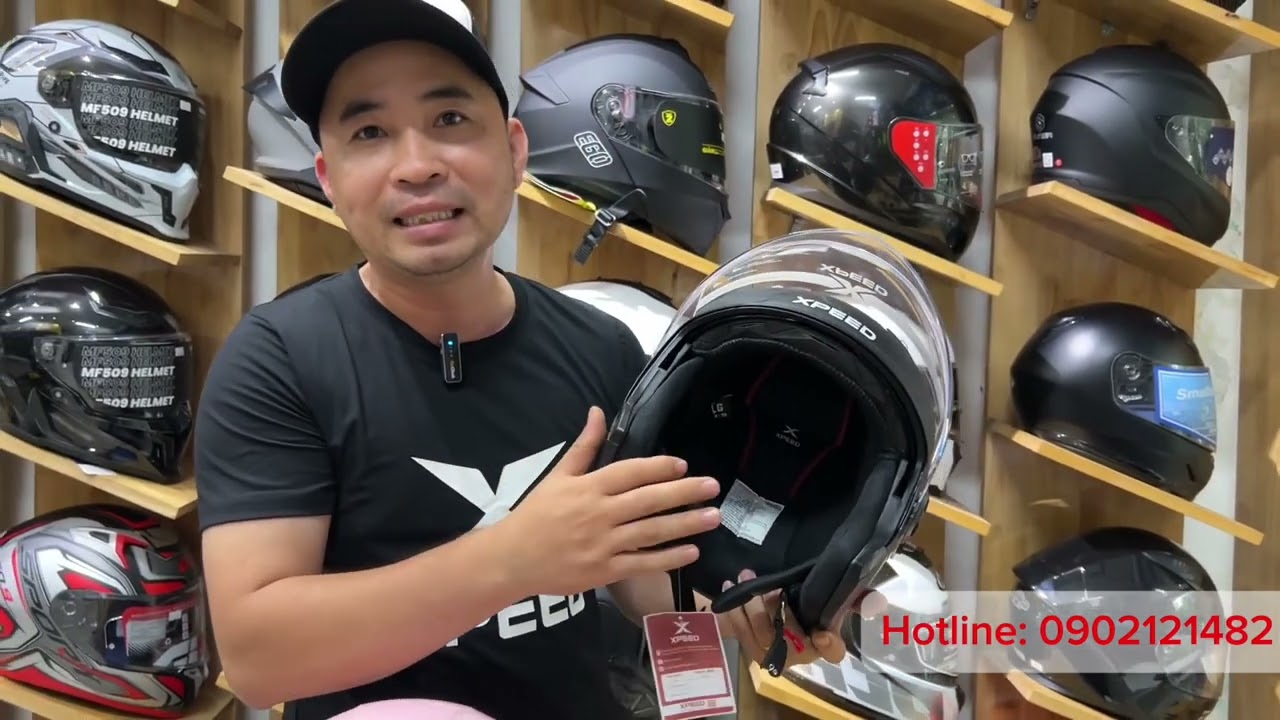 Trình làng mẫu mới: Mũ bảo hiểm XPEED NEX30