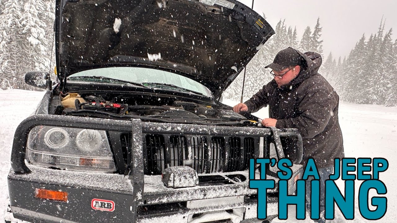 It's a JEEP Thing..  Snow Wheeling 2024 | Oregon Cascades
