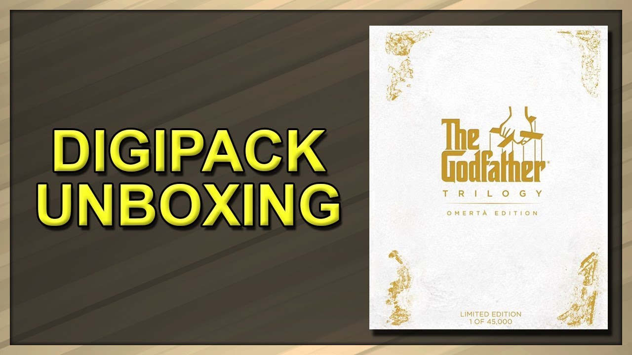 The Godfather Trilogy Omerta Edition Blu-ray Digipack Unboxing
