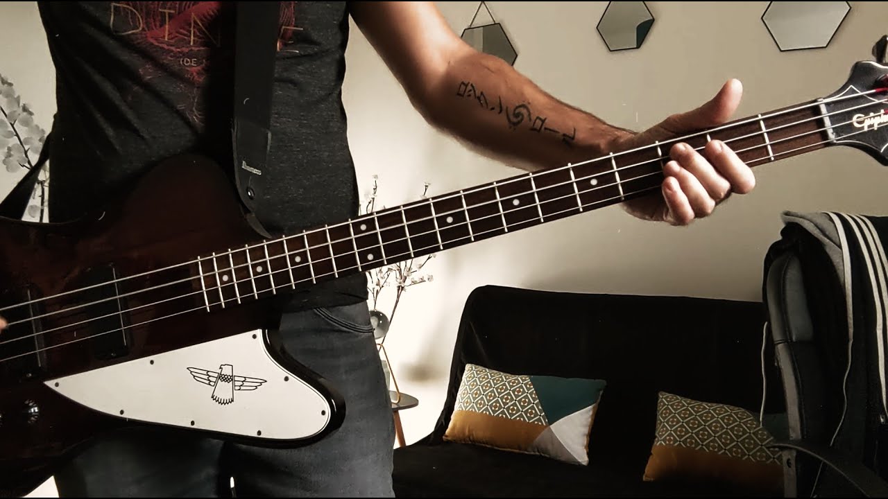 The sisters of mercy - Lucretia / My reflection Bass cover