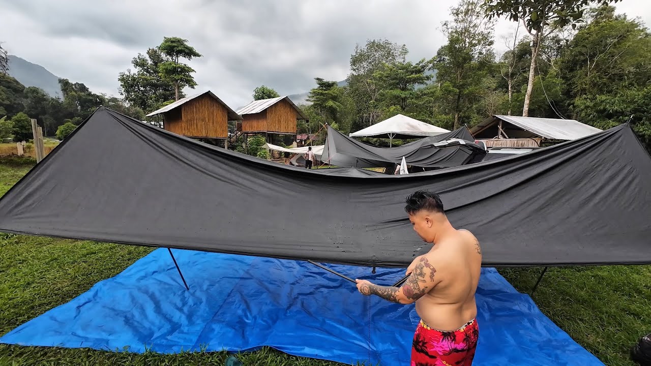 MALAM TERAKHIR CAMPING DI SARANG BEE RESORT // BBQ,MEMASAK BERSAMA TEAM YOUTUBER // 