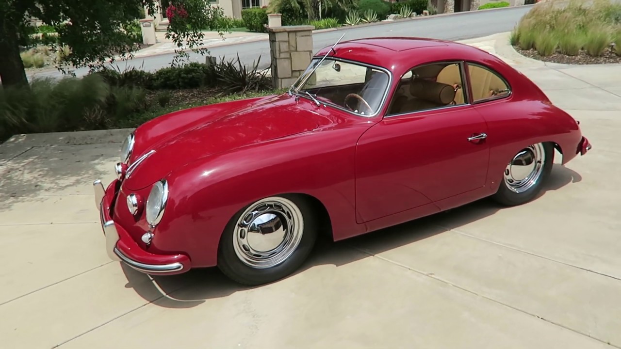 1954 Porsche 356/1500 pre-A Reutter Sunroof Coupe for sale @ Motor Car Company San Diego California