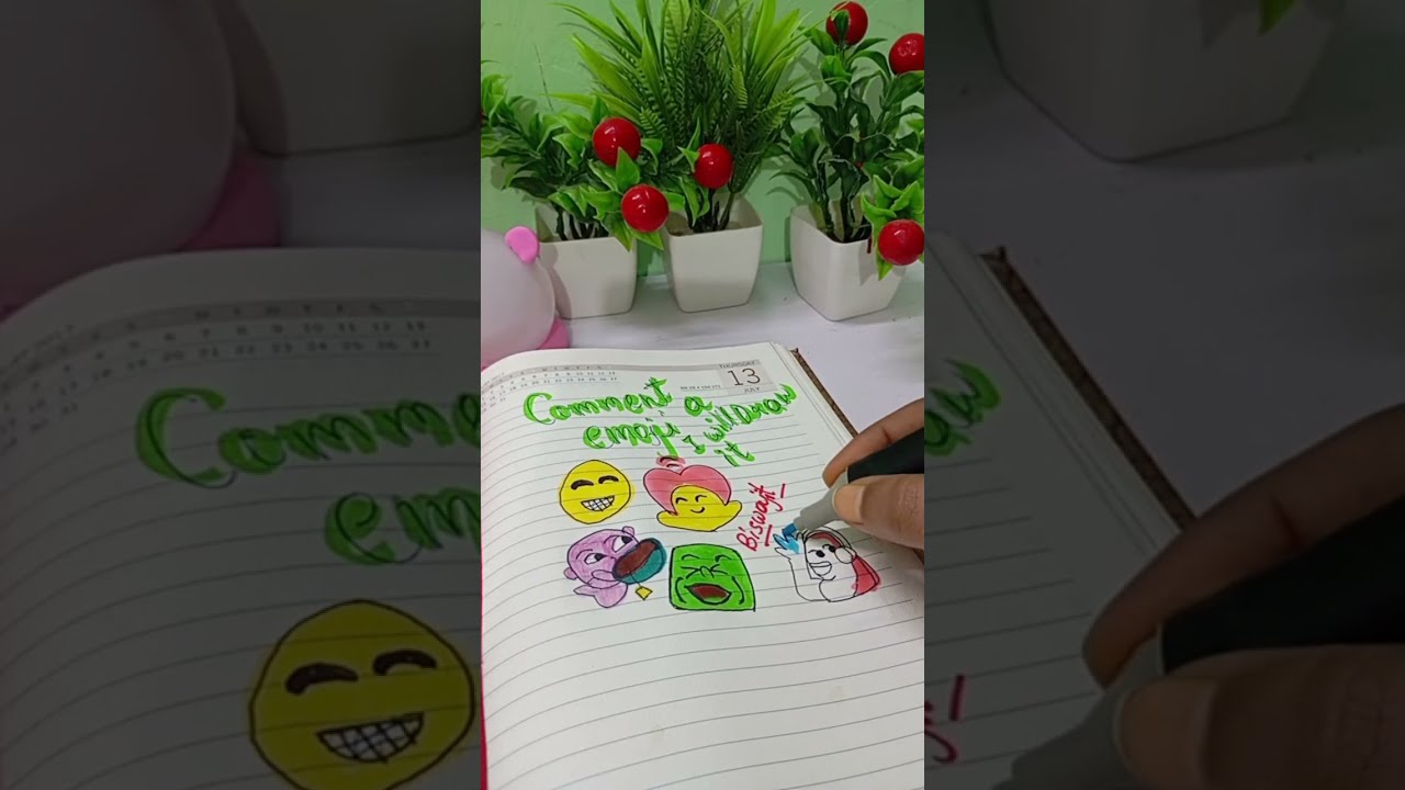 CrafterSaniya-786 is live drawing the comment emojis 🩷🩷🩷