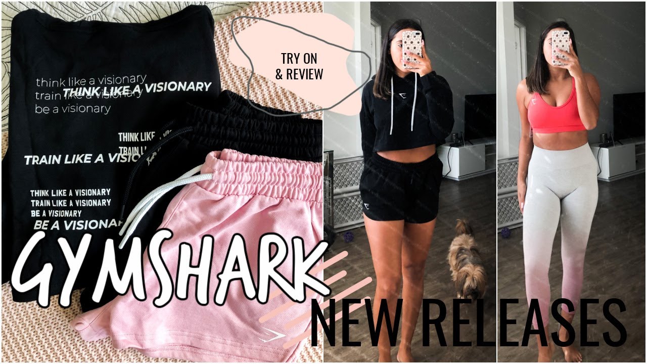 GYMSHARK NEW RELEASES | haul + try on