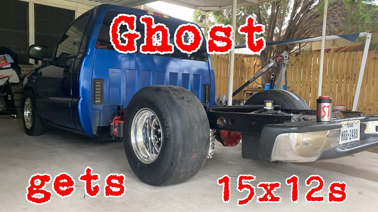 ghost gets narrowed rear end and 15x12s