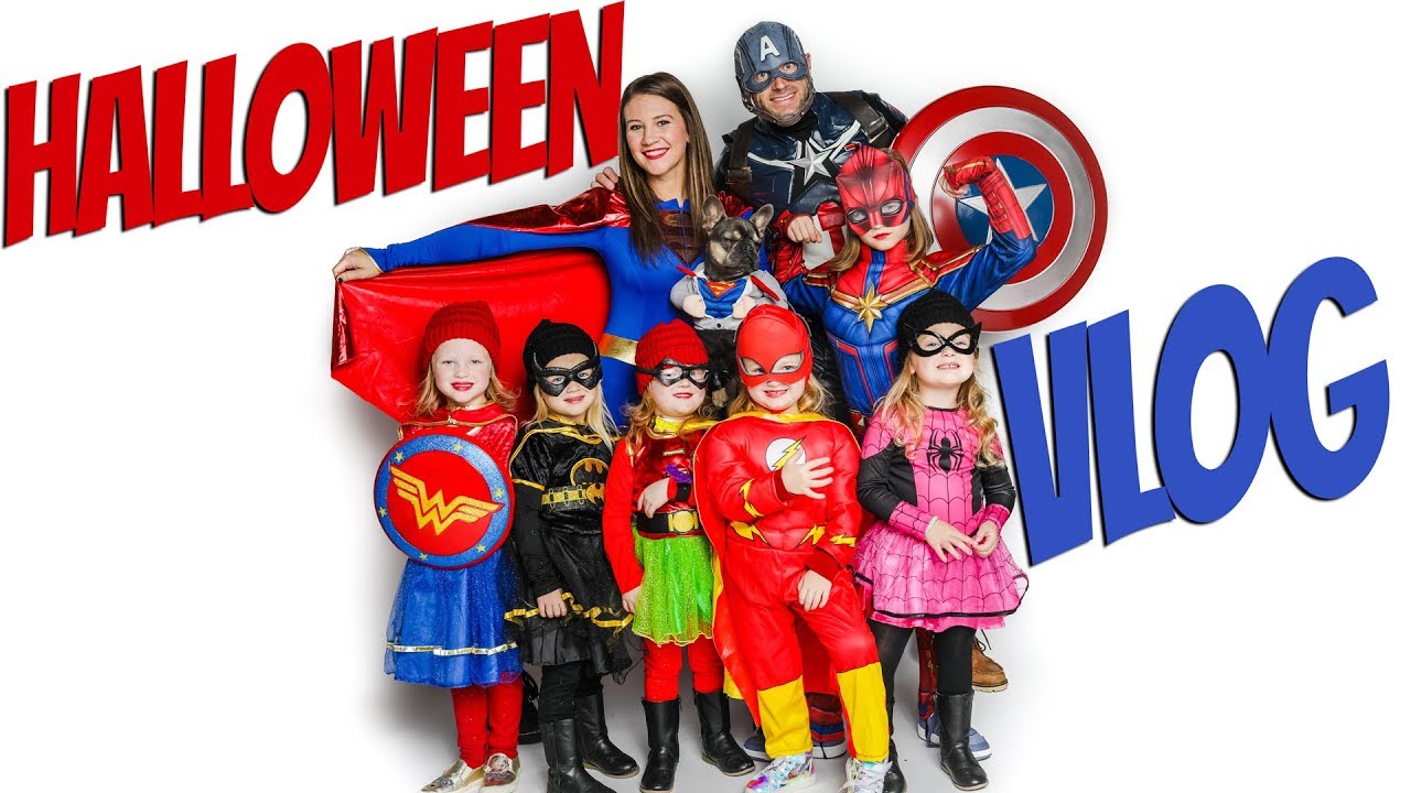 Busby Superhero Halloween Vlog