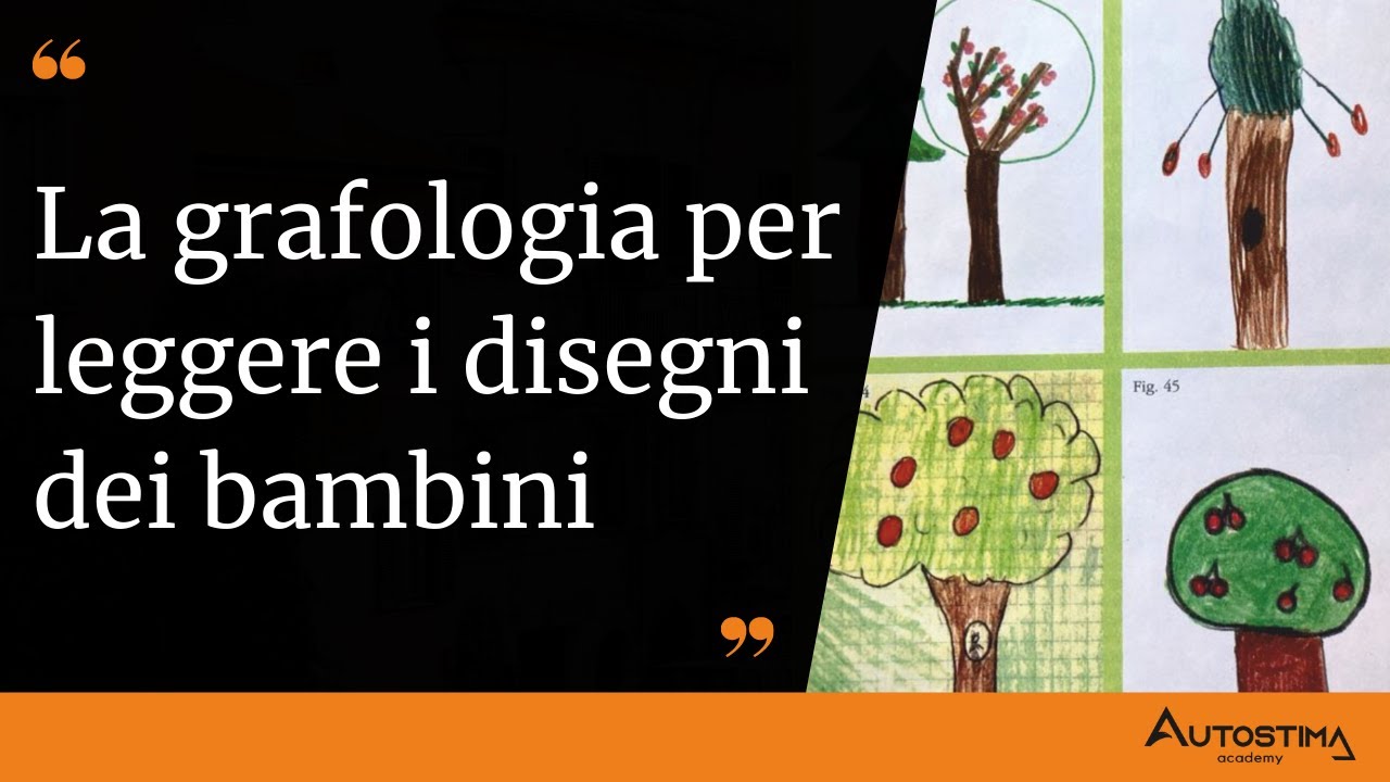 La grafologia per leggere i disegni dei bambini