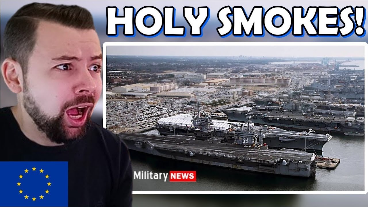 European Reacts: Top 10 Biggest Naval Bases in the USA
