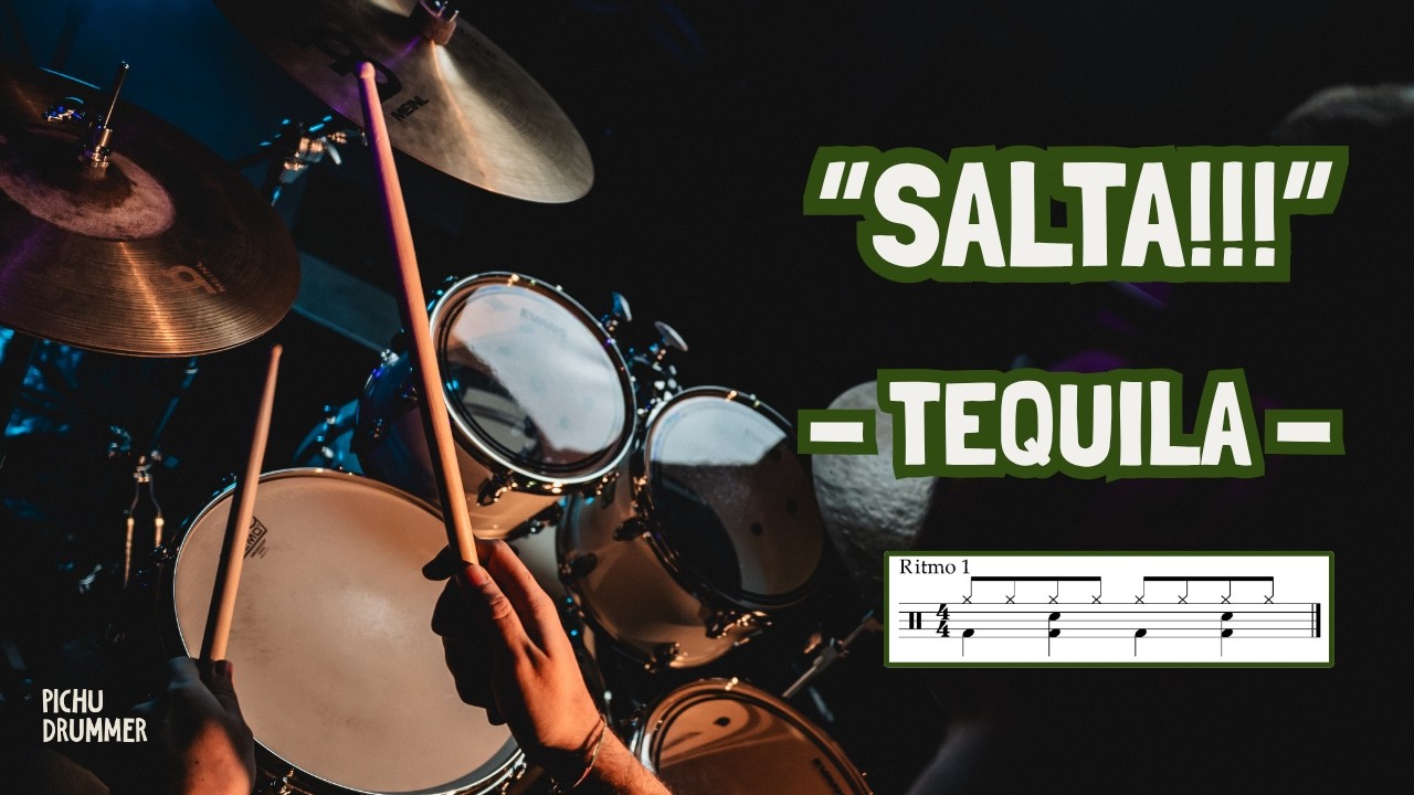 🥁SALTA!!! - Tequila (DRUM COVER) BATERÍA
