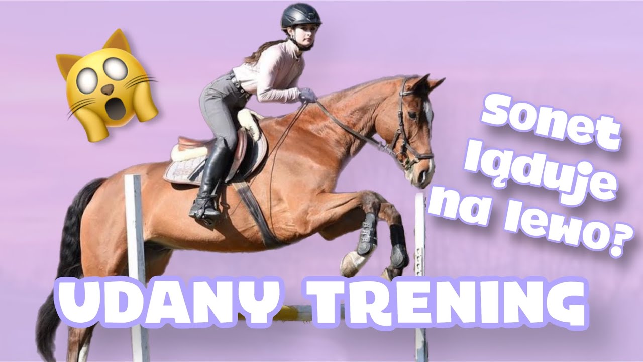 UDANY TRENING SKOKOWY🩷 SONET LĄDUJE NA LEWO🙀