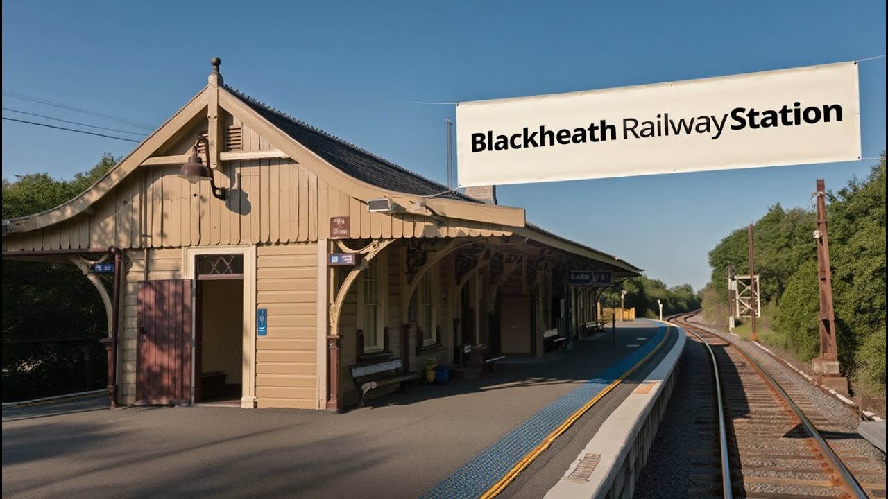 Blackheath Railway Station in Blackheath, Australia on Google Earth