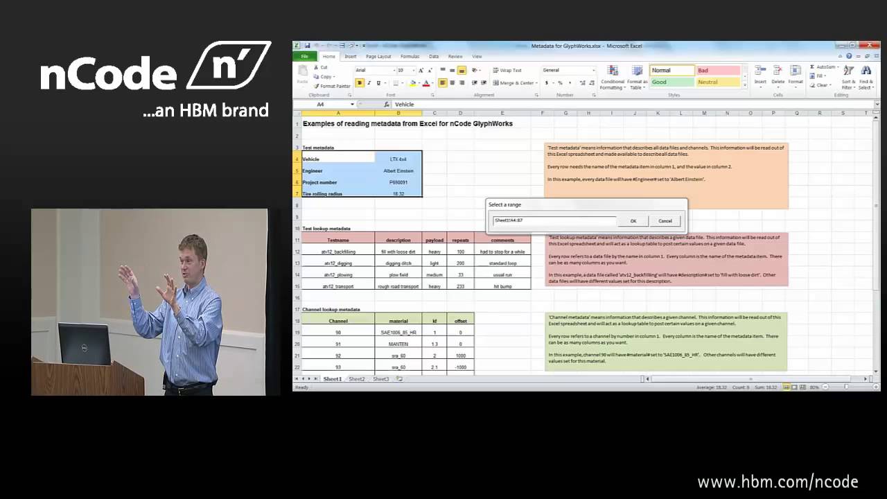 How to Link nCode GlyphWorks and Microsoft Excel