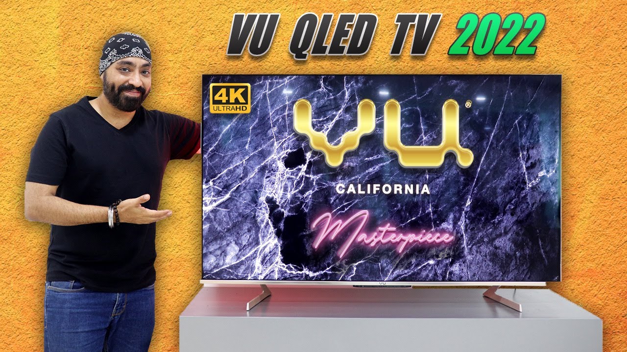 VU Masterpiece Glo QLED TV (2022) Review | IPS panel | 120Hz Refresh Rate | HDMI 2.1 | 100W Sound 🔥