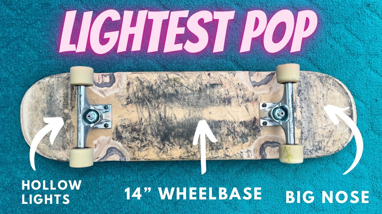 Lightest Skateboard Setup Thunder Hollow Lights 14' Wheelbase