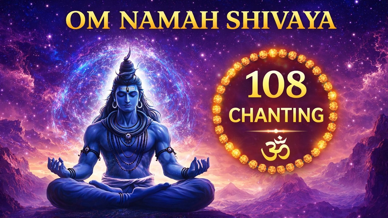 Om Namah Shivaya 108 Times | Awaken Inner Consciousness & Cleanse Negative Energies