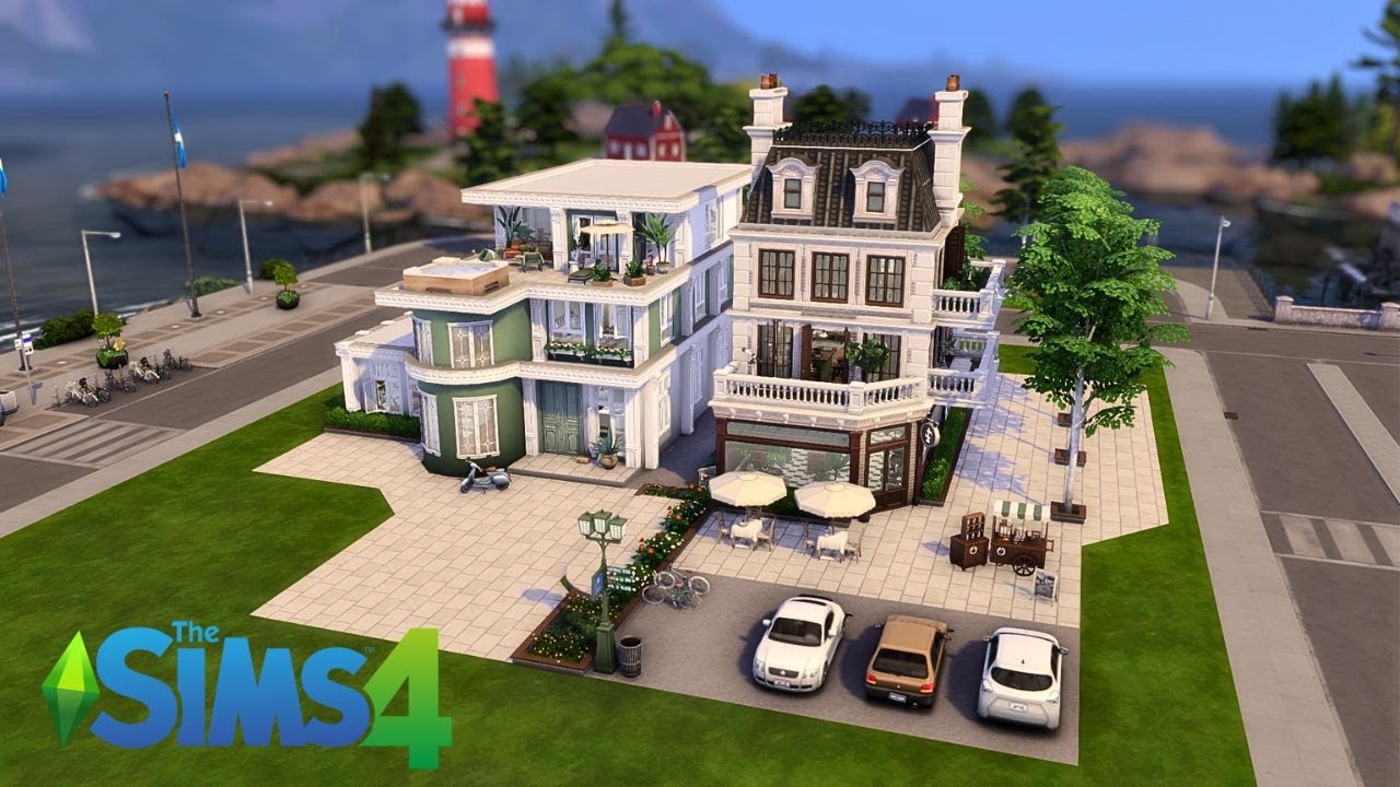 ПЕКАРНЯ НА УГЛУ 🥯🥖 The Sims 4: покадровая анимация