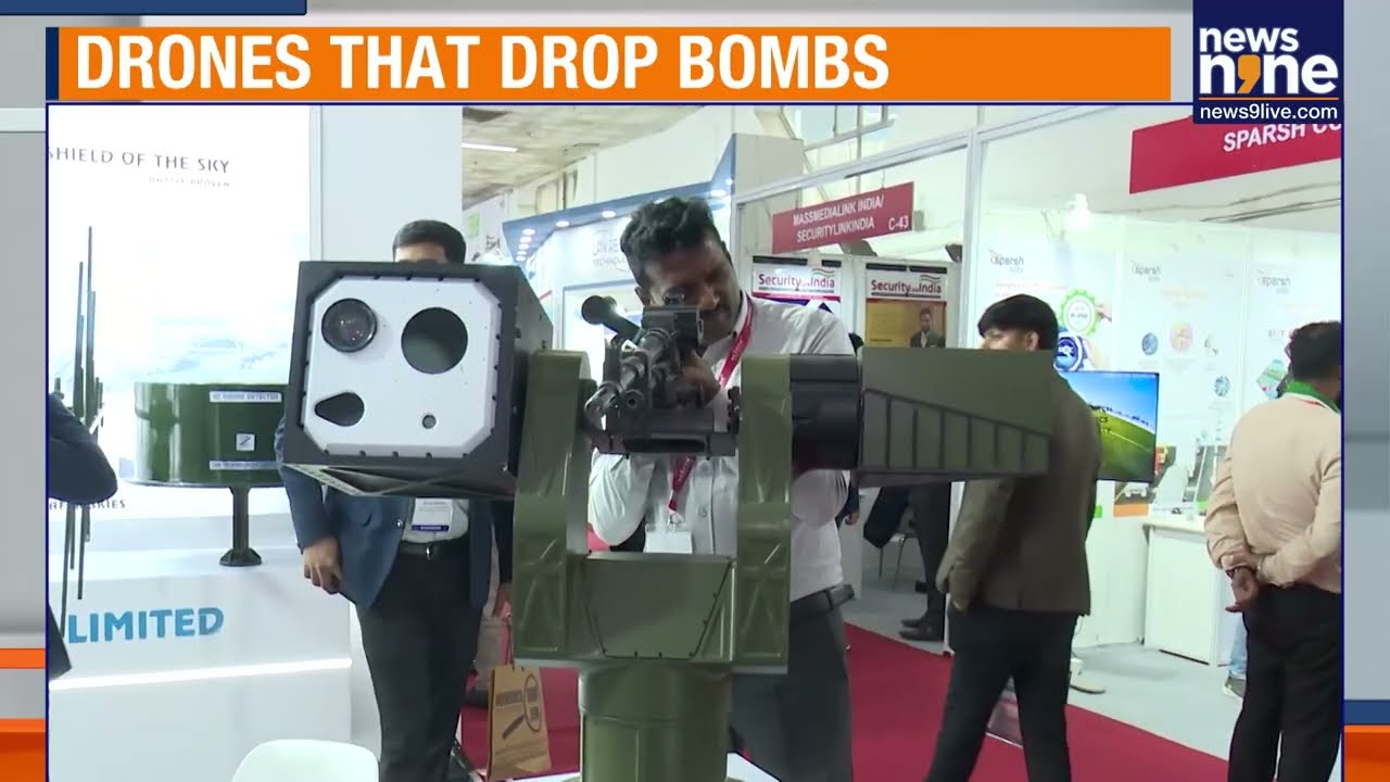 Police Expo 2025: India Showcases Cutting-Edge Defence Drones & Anti-Drone Tech | News9