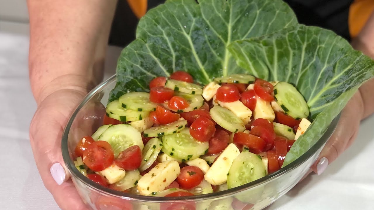 SALADA DE PEPINO JAPONÊS CURSO SALADAS DE RESTAURANTE