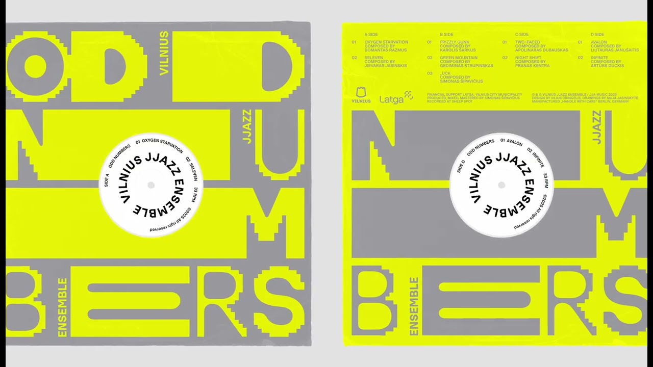 Two Faced – Vilnius JJAZZ Ensemble | Odd Numbers (Official Audio)