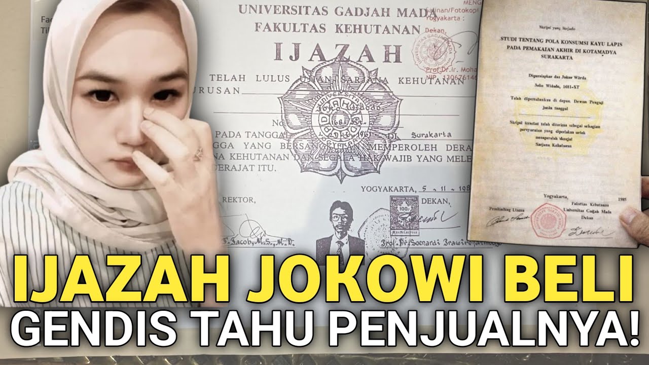 Gendis UGM Tahu Penjual Ijazah Palsu Jokowi? Benarkah Sharelock Rumah Pelaku Dekat PN Surakarta?