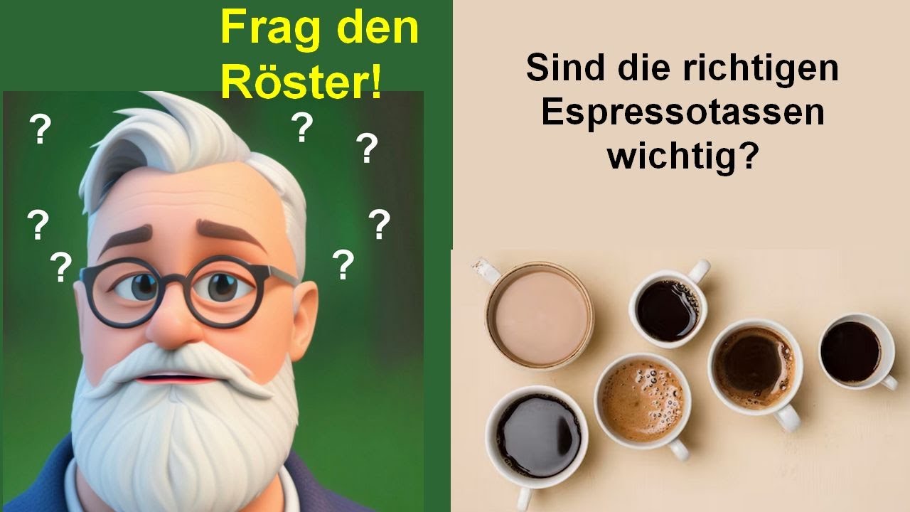 Sind die richtigen Espressotassen wichtig? #lapuzia #fragdenröster #espresso