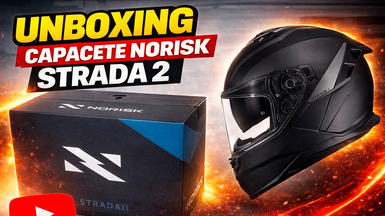 UNBOXING CAPACETE NORISK STRADA II