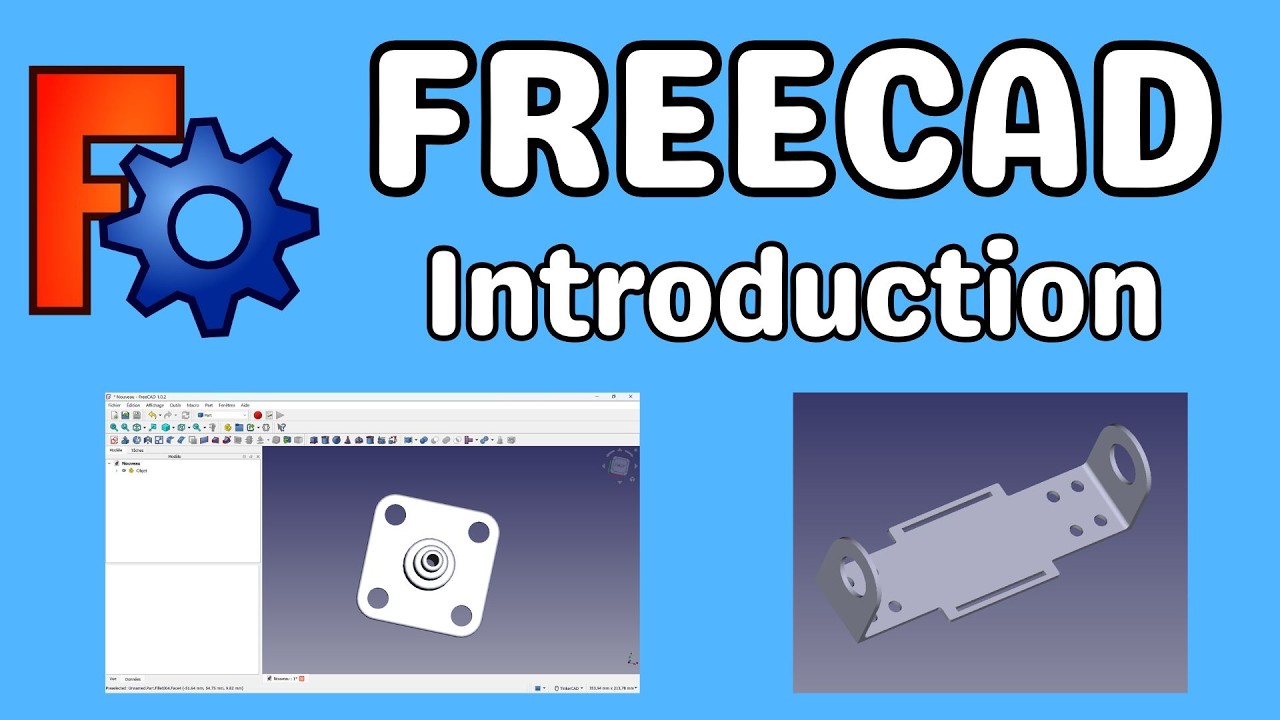 Freecad logiciel introduction CAO modélisation 3D