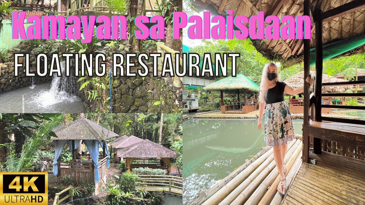 KAMAYAN SA PALAISDAAN Tayabas Quezon New Normal | The Original Kamayan Floating Restaurant (4K)